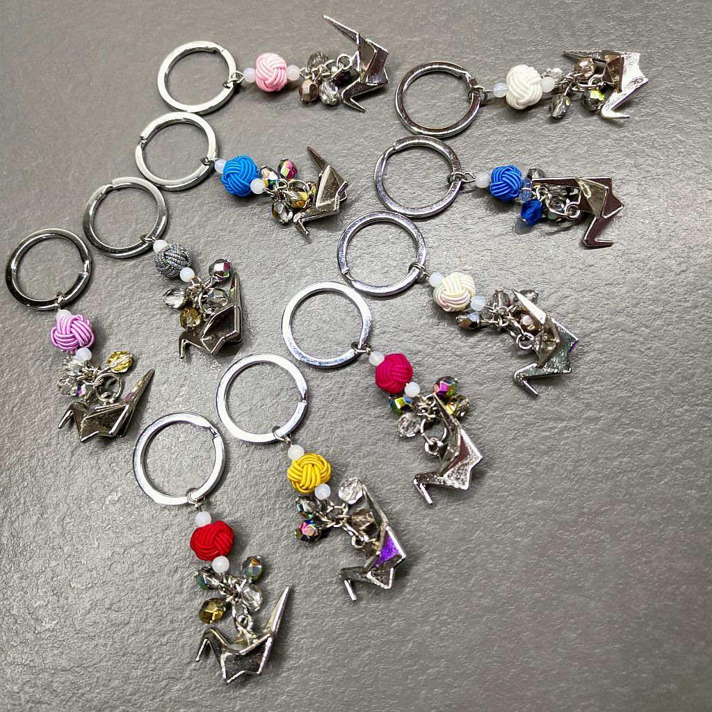 mizuhiki přívěsek ORIZURU tama mix